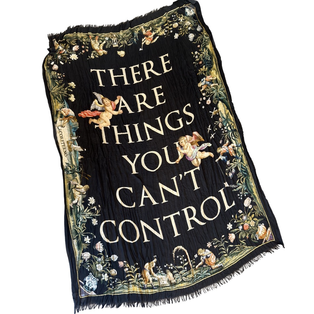 Coreterno Angel Quoted Printed Scarf - Picture 1 of 2